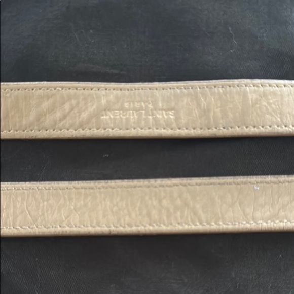 YSL Tan Shoulder Bag with Chain Strap - Picture 5 of 15